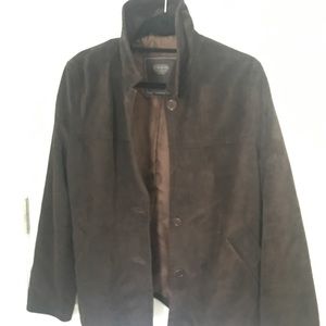 Women’s coach suede brown coat
